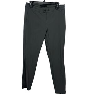 Gramicci hiking pants women’s size 8 gray nylon stretch chino flat front